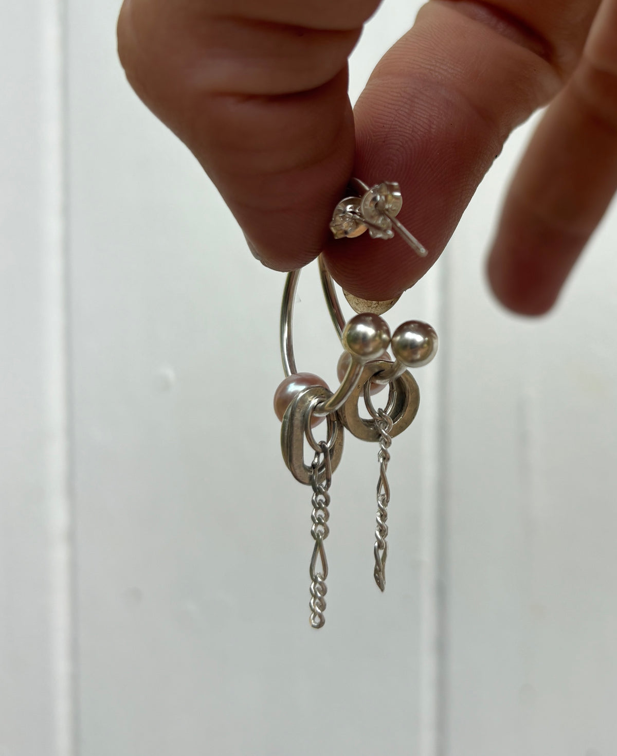 Angel earrings