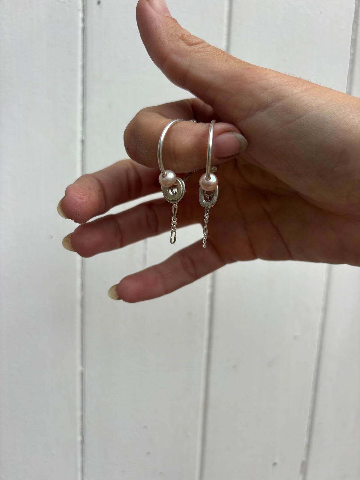 Angel earrings